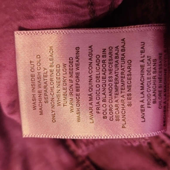 𝅺WASH Lab Mid-Rise Fay Skinny Jeans, Dark Purple, Size 27 NWT - Picture 11 of 11